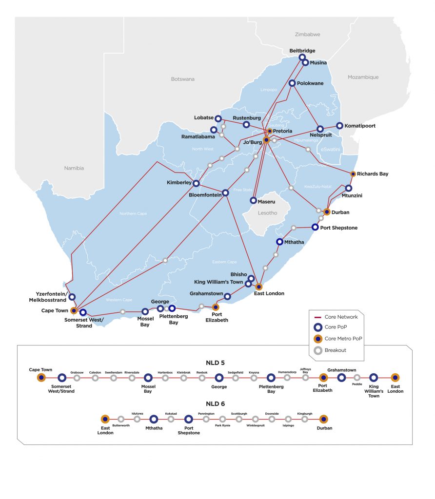 WIOCC's hyperscale network in South Africa 
